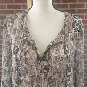 Animal Print Beach Tunic
